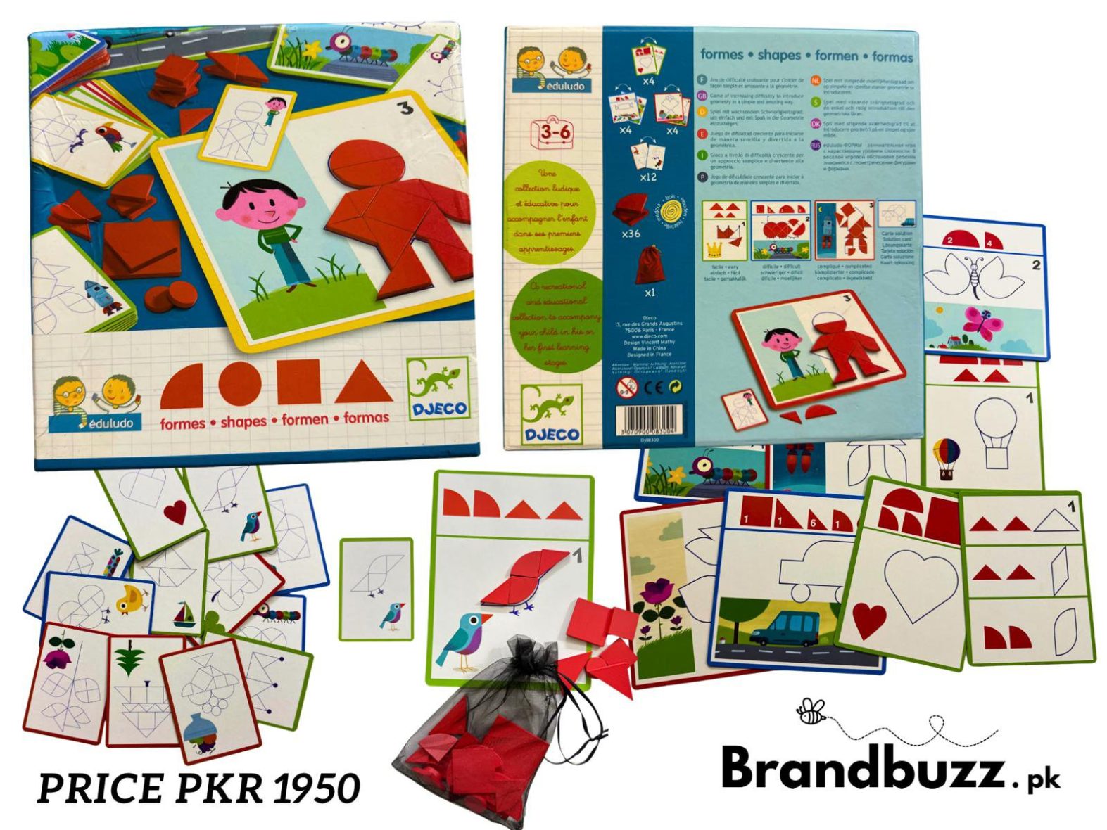 Djeco Eduludo Shapes