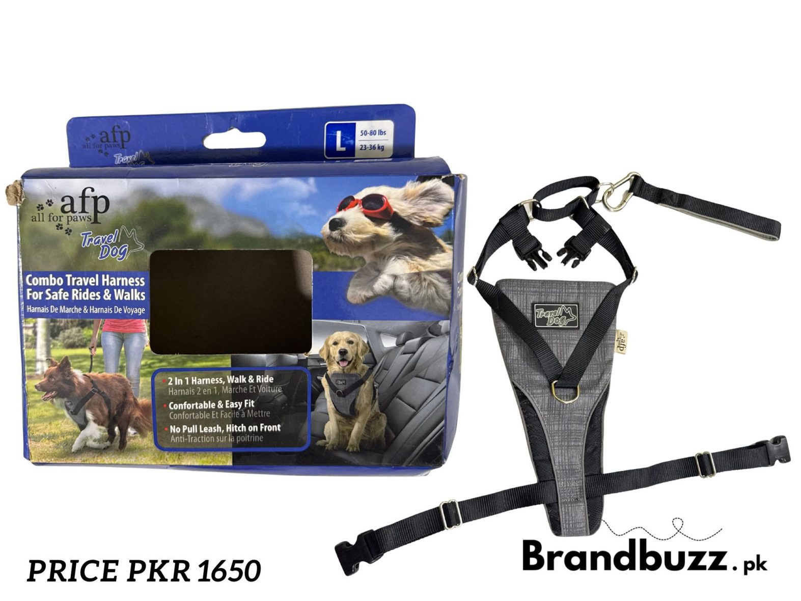Travel Dog Combo Travel Harness